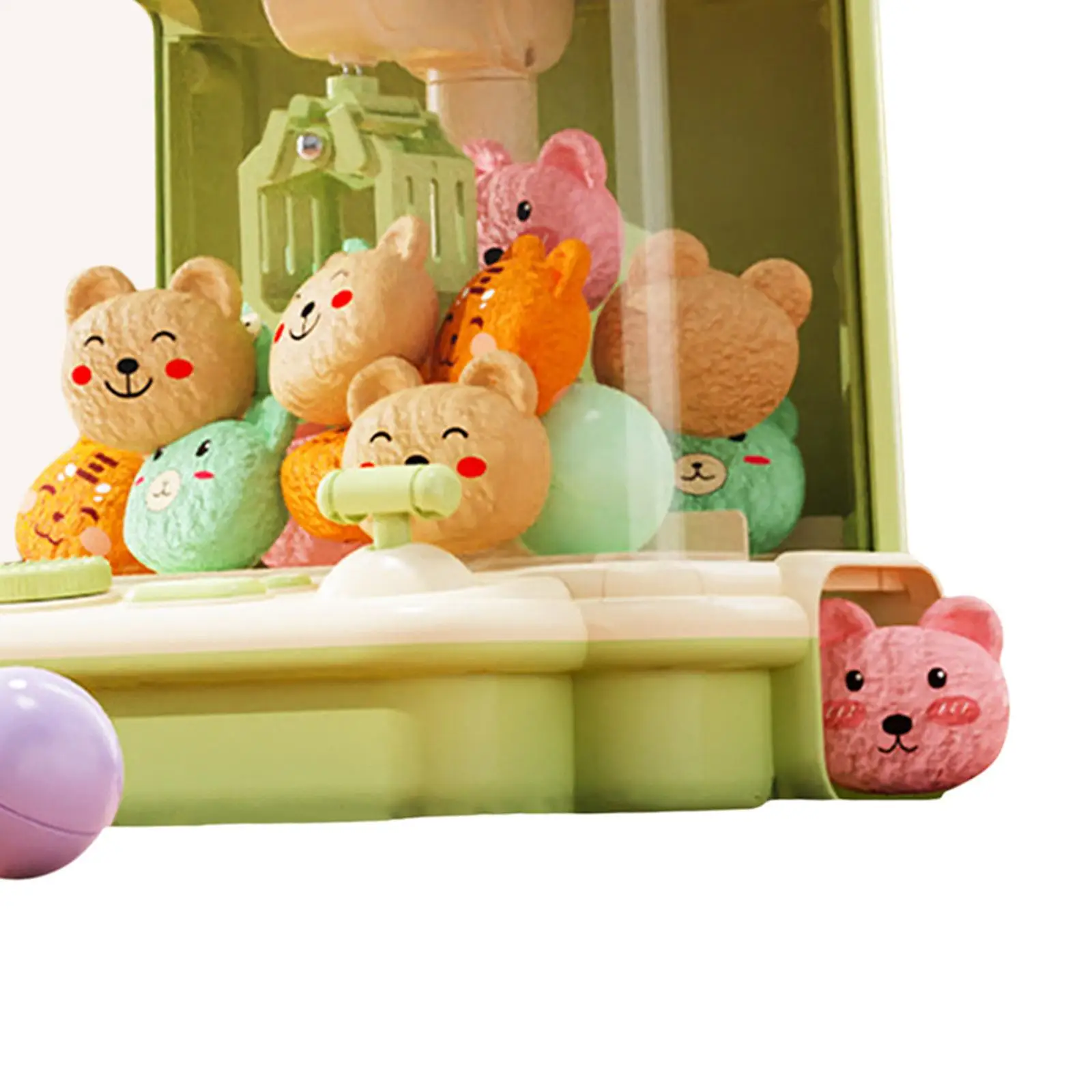 Claw Game Machine, Grabber Doll for Boy and Girls, Holiday Present Portable Exciting Candy Prizes Kids Vending Toy,