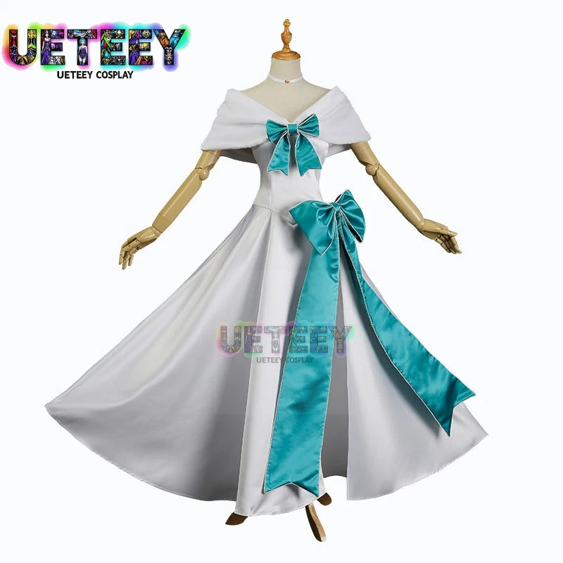 UETEEY Cos Fate Series Artoria Saber, платье на 2-ю годовщину, официальный костюм для косплея для женщин