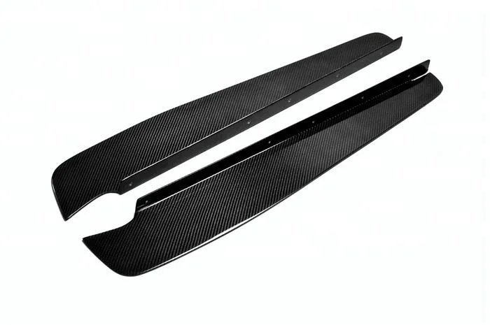 R35 GTR Carbon Fiber Rear Diffuser Blade Glossy Fibre Under Bottom Panel