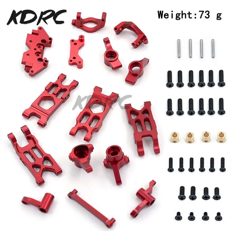 Full Set HBX 18859 18858 18857 18856 Metal Upgrade Parts Steering Cup Group Swing Arm C Base Axle Mount Shock Board 1/18 RC Car