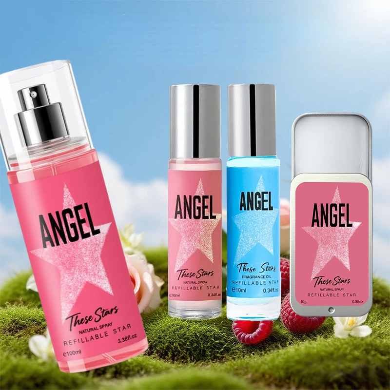 

Парфюмерная вода Star, эфирное масло и твердый парфюм-крем, цветочный дезодорант, элегантный, жизненный, очаровательный подарок для женщин