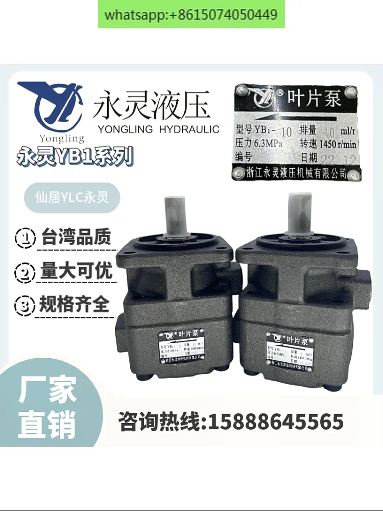 

YCL YB1-25/6.3/10/12.5/16/20/32/63/80/100/125 Vane Pump