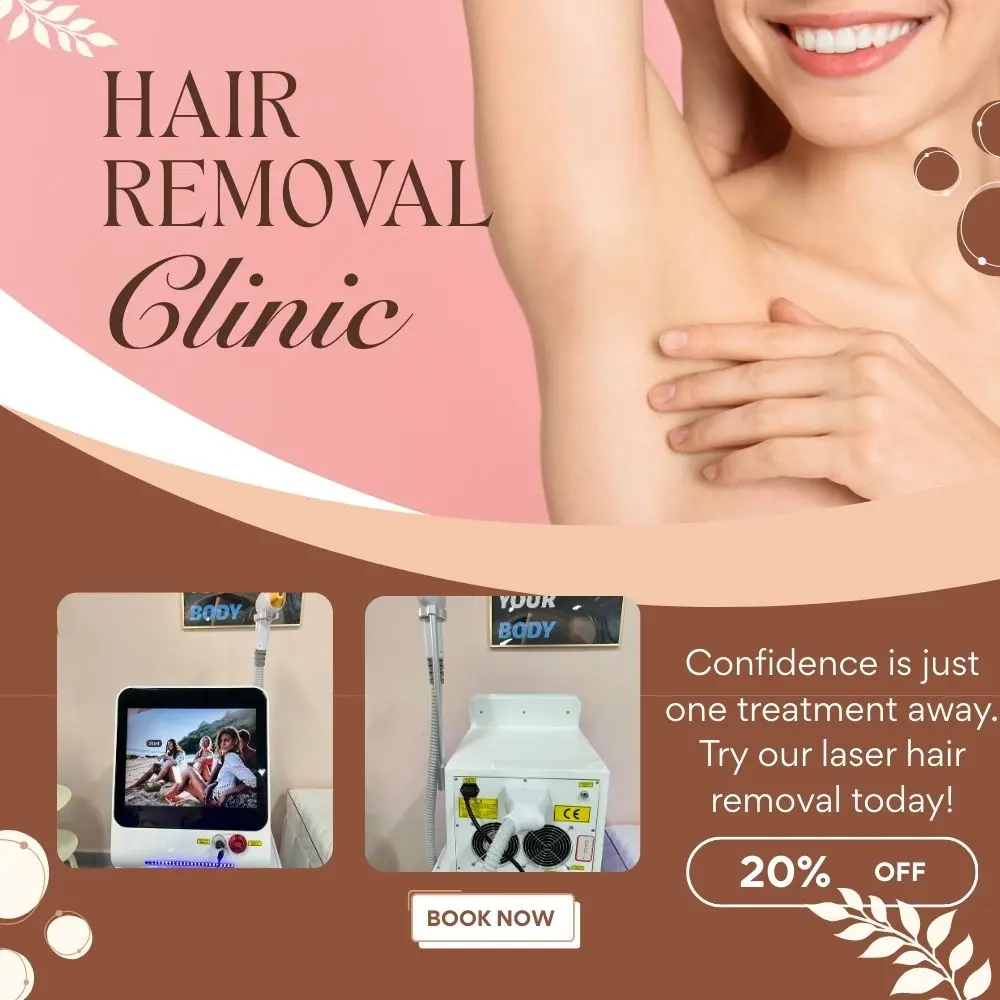 

10-Bar Diode Laser Hair Removal Device, 755/808/1064nm Multi-Wavelength, Equipped With a Cooling Head for Painless Hair Removal.