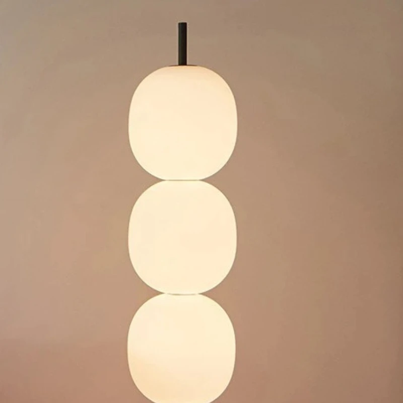 Nordic Simplicity Glass Floor Lamps for Living Room Bedroom Atmospheric Wall Sconces Concealed