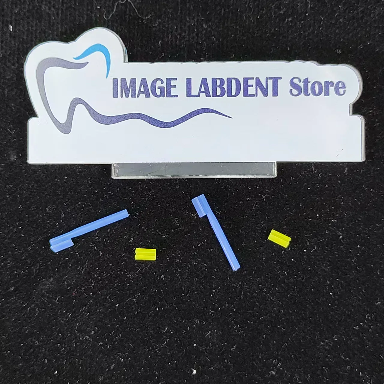 Dental Long Yellow Clips Overdenture Bar Attachment Retention Female Inserts Micro Hader Rider Short Long Removable