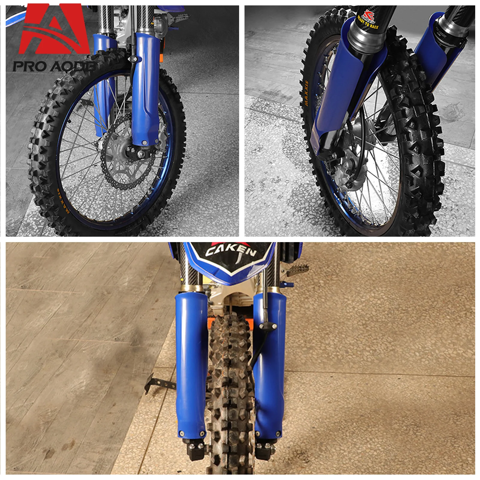 2024-2025 For Yamaha YZ250F YZ450F WR250F WR450F YZ250FX YZ450FX Motocross Fork Guard Protector Cover Motorcycle Universal Parts
