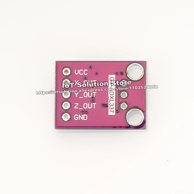 GY-ADXL337 ADXL337 3 Axis Accelerometer Replace GY-61 Adxl335 Module