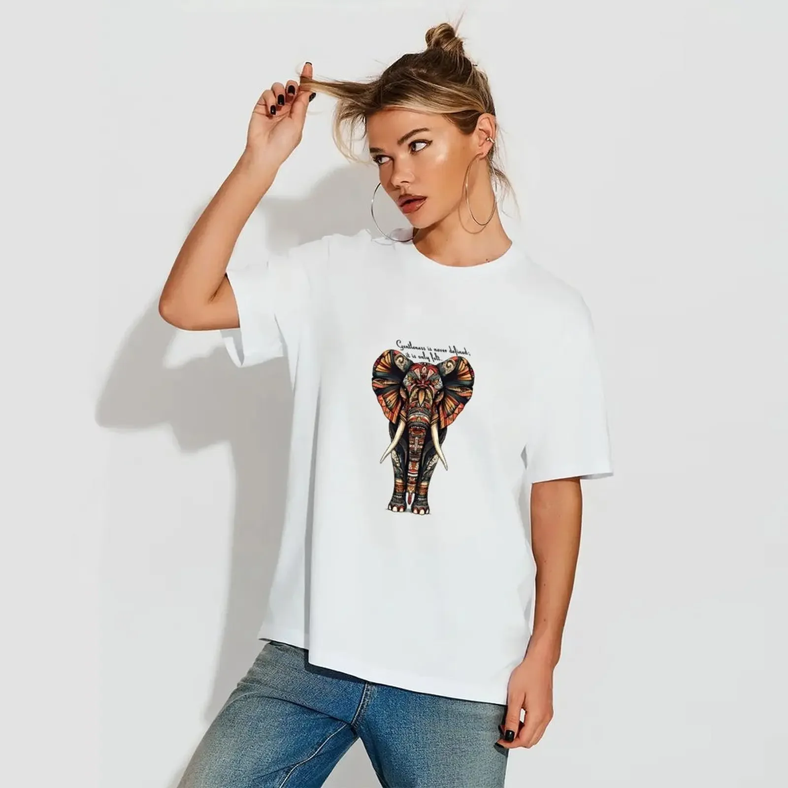 

Y2k Fashion Casual T-shirt 2025 Woman Clothes O-neck Tops Streetwear Girls Spring Summer Short Sleeve Tee Shirts Woman Clothes