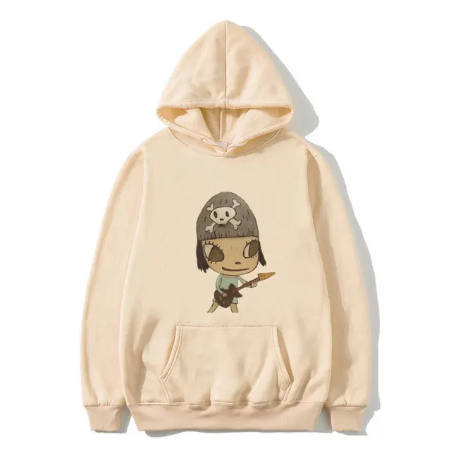 

Yoshitomo Nara Baby Graphic Hoodie Unisex Fashion Art Aesthetic Trend Hoodies Men Women Casual Fleece Cotton Pullover Sweatshirt