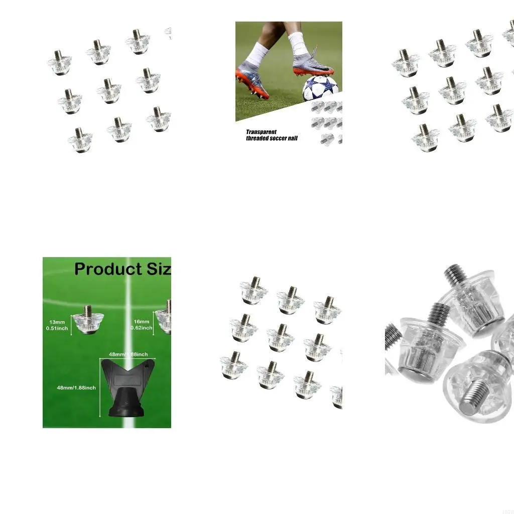 12pcs 알루미늄 축구 부츠 스파이크 축구 스터드 교체 축구 클리트 STU 157d