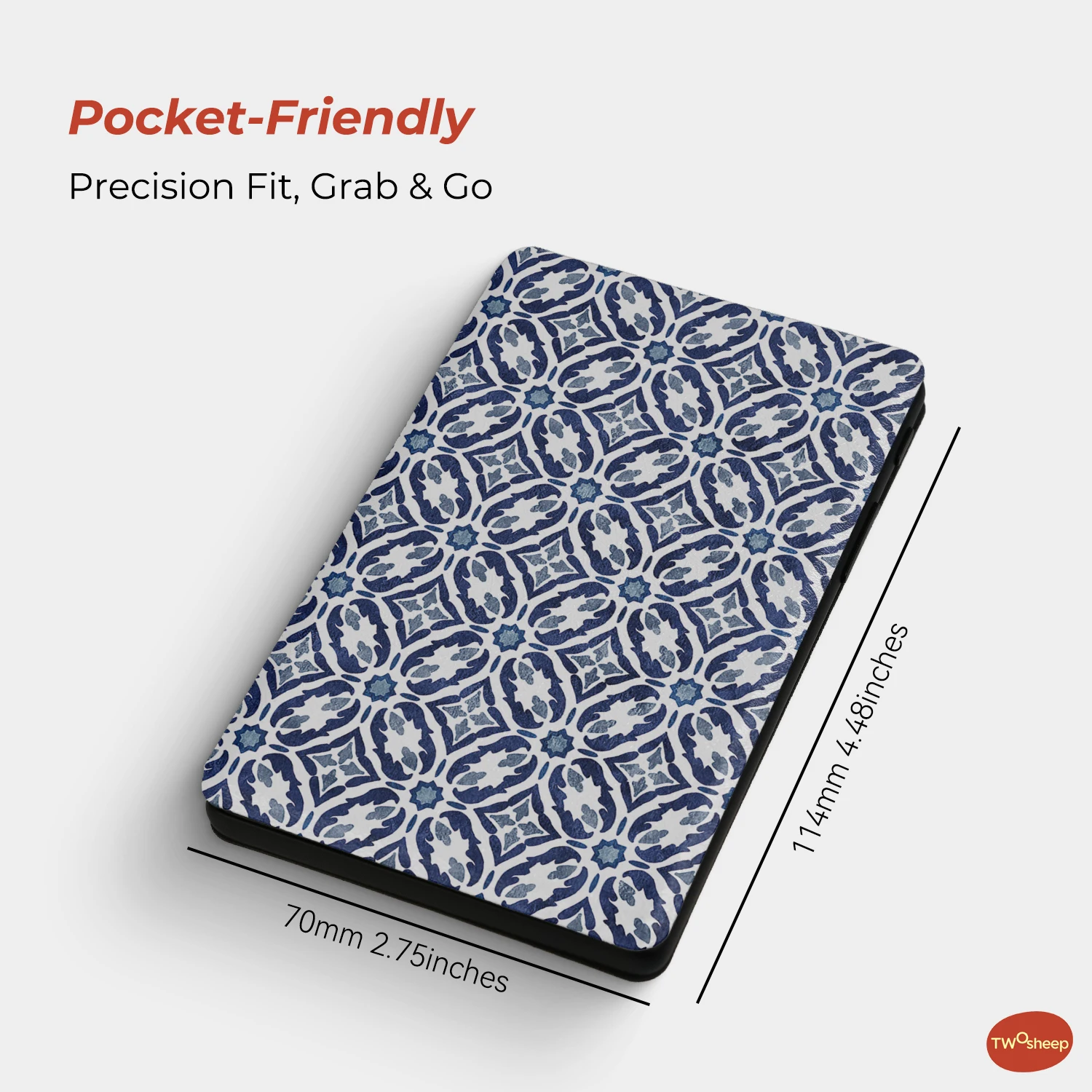 Twosheep Striped Floral Case suit for XTEINK X4 Classic (X4 V2) Strong Magnetic Frameless Slim Thin Charging Cutout Cover Folio