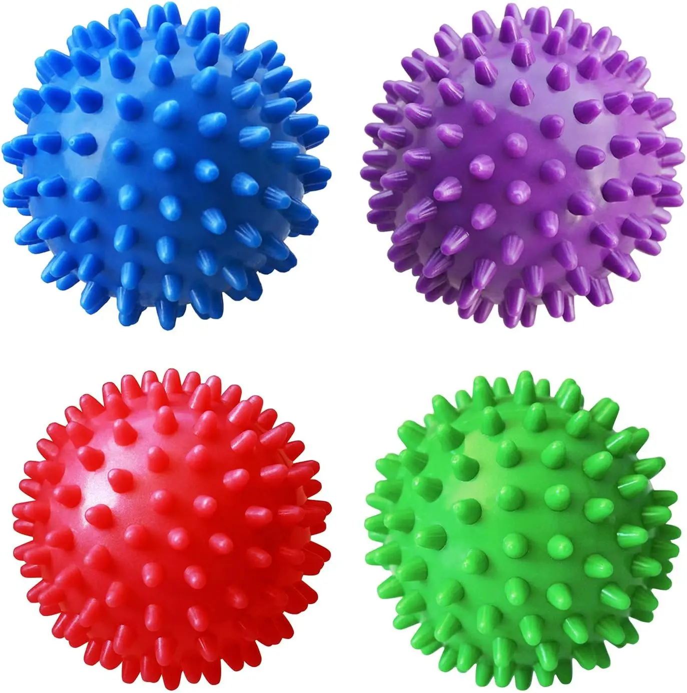 Trigger Point Spiky Massage Ball Acupressure Reflexology Anti Stress Fidget Toys Adults Juguetes Para La Ansiedad