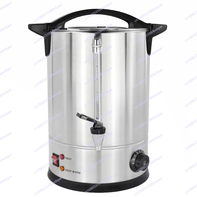 304 stainless steel double-layer electric heating bucket - anti-dry burning large-capacity soup bucket