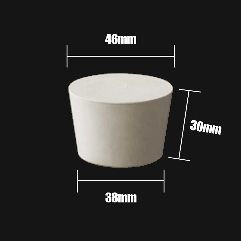 흰색 고무 플러그 블라인드 엔드 고무 플러그, 씰링 바닥 배수 고무 스토퍼, 라보 29*22*28/33*25*28/46*38*30/56*46*34mm