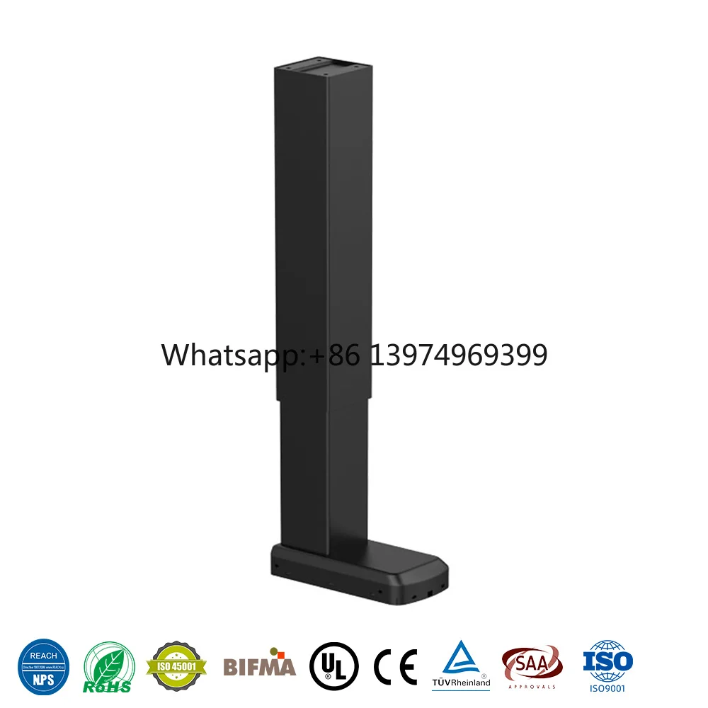 Sturdy Electric Lifting Column Anti Collision Safety Stop Smooth Motorized Telescopic Leg for Sit Stand Desk