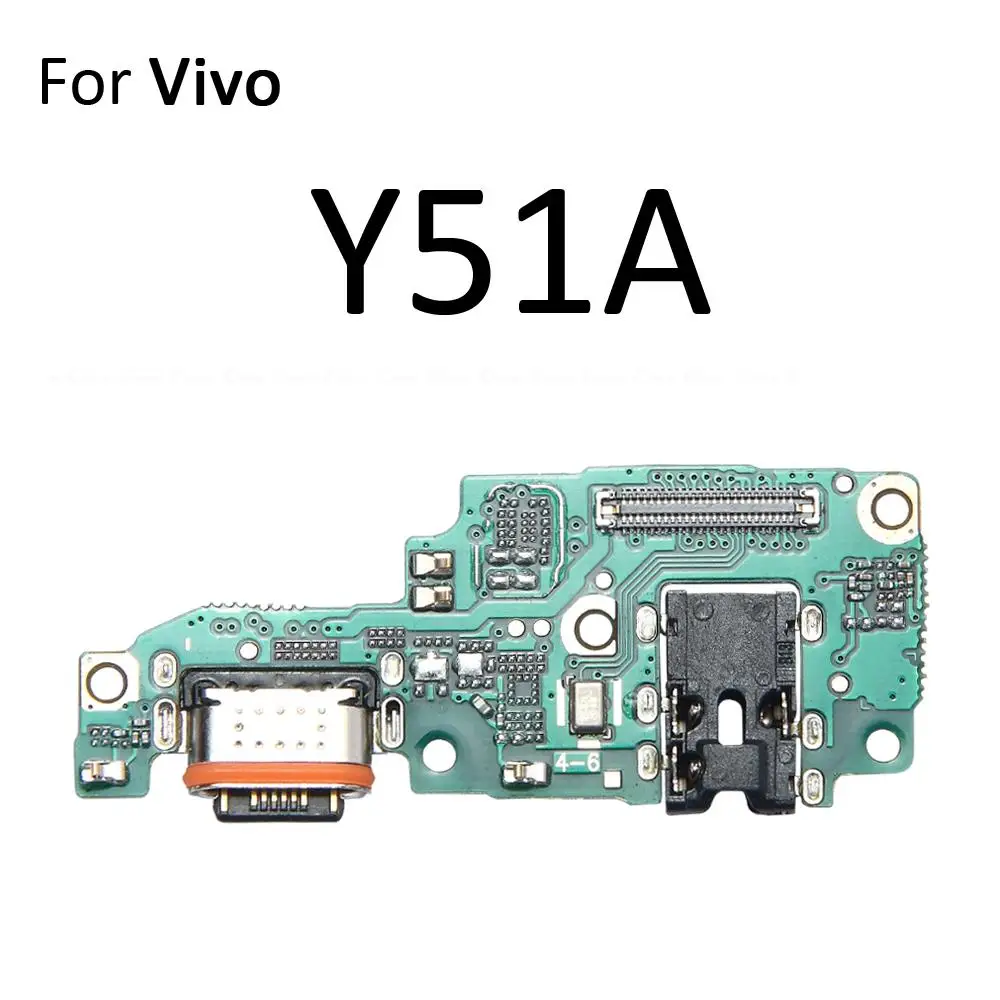 Charger Dock USB Charging Port Plug Board Flex Cable For Vivo Y53s Y53 Y53i Y52 Y52s Y51 Dec Sep 2020 Y51A Y51s Y50t Y50