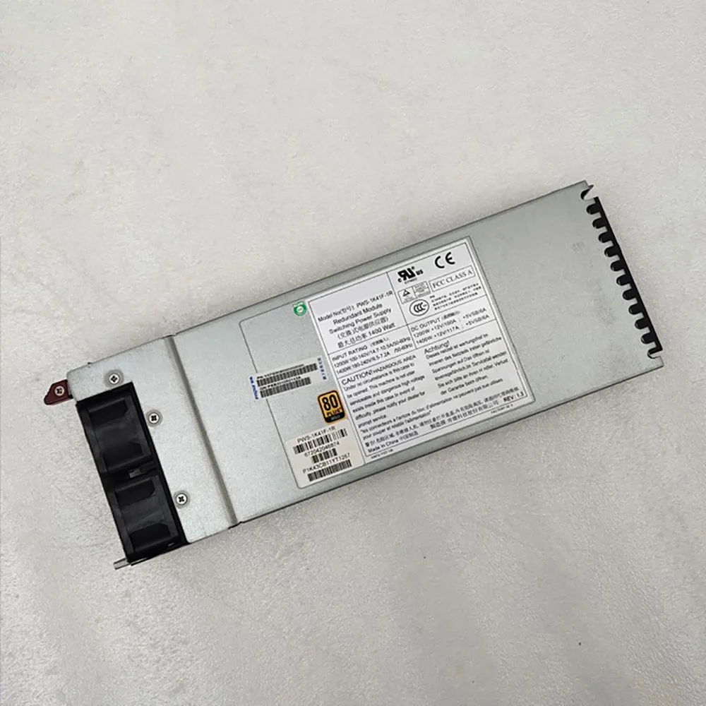 PWS-1K41F-1R 1400W For Supermicro Power Supply Original For Inspur NF8560 M2 Server Redundant Power Module Perfect Tested