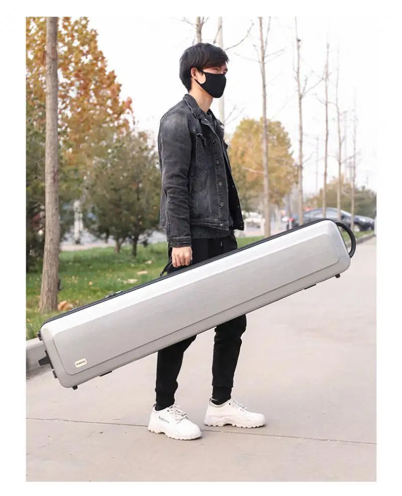 Guqin Case Musical Instrument Professional Accessories Waterproof Lightweight Consign for Shipment Guqin Box with Wheels