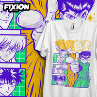 T-shirt For Anime Yu yu Hakusho – Nuevos Diciembre! (blanco) Manga Tee