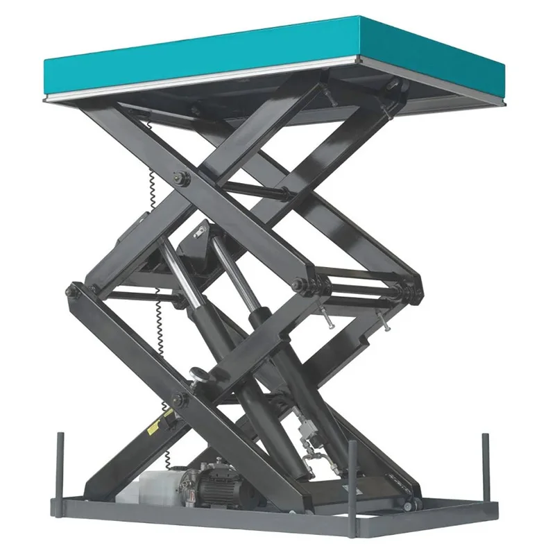 

Stationary Lift Table Platform Three Scissors Lift Table