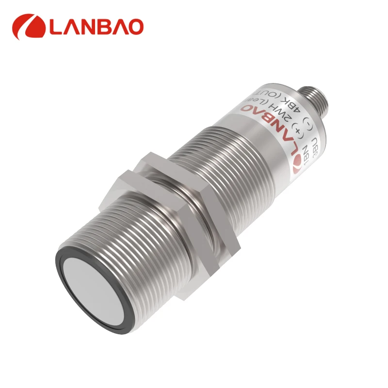 LANBAO 9-30VDC NPN NO/NC Sensing Distance 50-500MM Ultrasonic Sensor