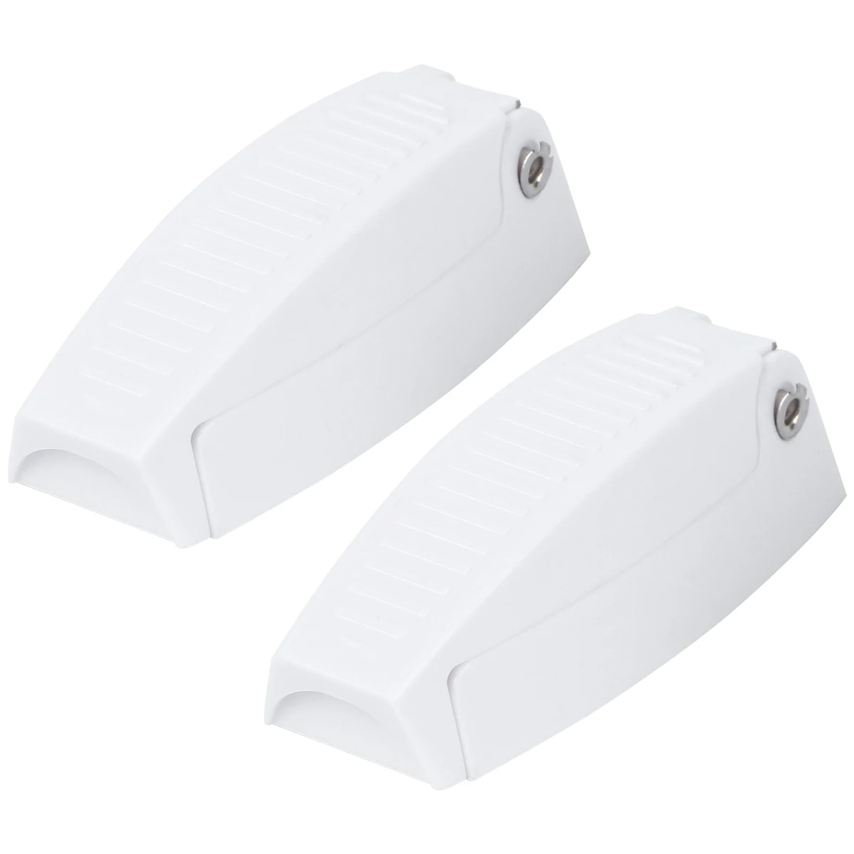 

2pcs Baggage Door Catch Clips For Rv Spring Loaded Latch High Quality Plastic Compartment Catch Durable Door Clips 7X2.5X1.8Cm