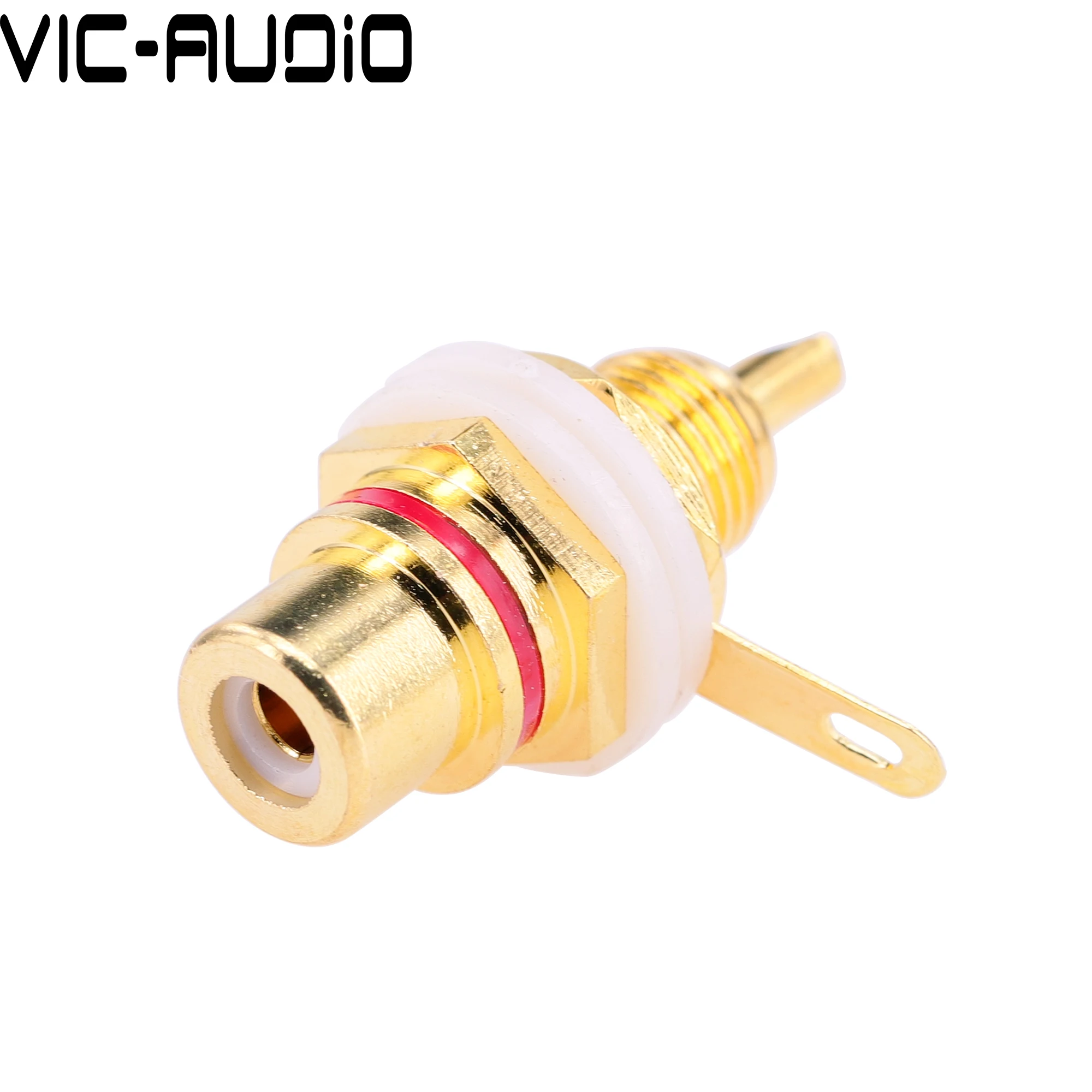 Разъем RCA, гнездовой разъем, шасси, Панельное крепление для коннекторов CMC, Клеммная вилка 3,5 мм, вилка AV