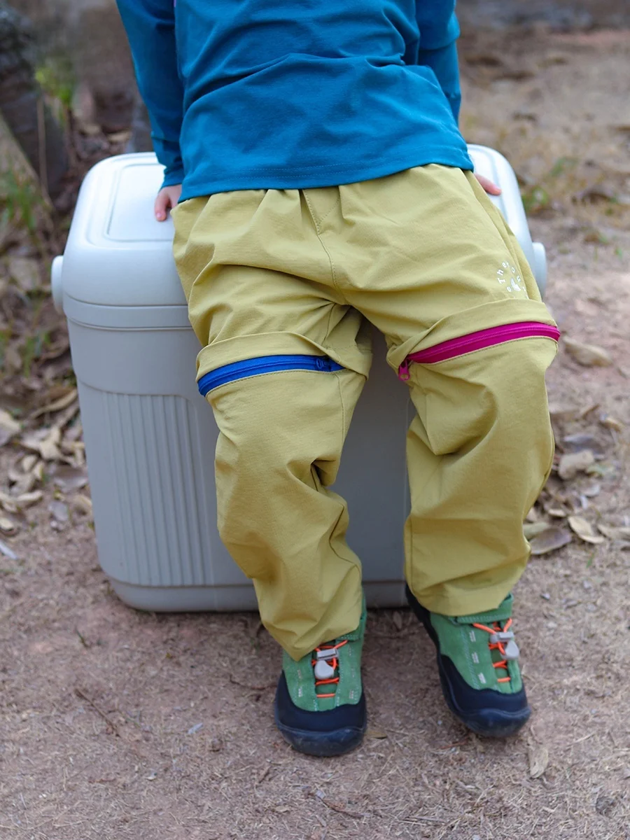 Detachable Quick Dry Outdoor Shorts for Girls Spring Summer Autumn Two-Way Wearable Long Pants And Shorts in One Pair