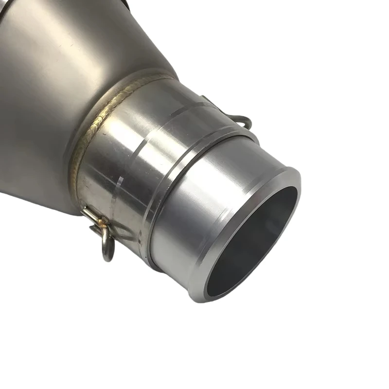 Universal Motorcycle Exhaust Pipe Inner Diameter 60MM Conversion 51MM Aperture Converter Adapter Reducer Muffler Connector - view 6