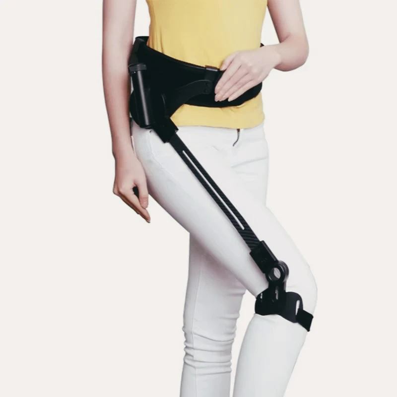 Stroke Hemiplegia Walking Aid Mechanical Walking Assist Brace for Double Legs,S/M/L Sizes,Pendulum Principle, No Charging Needed
