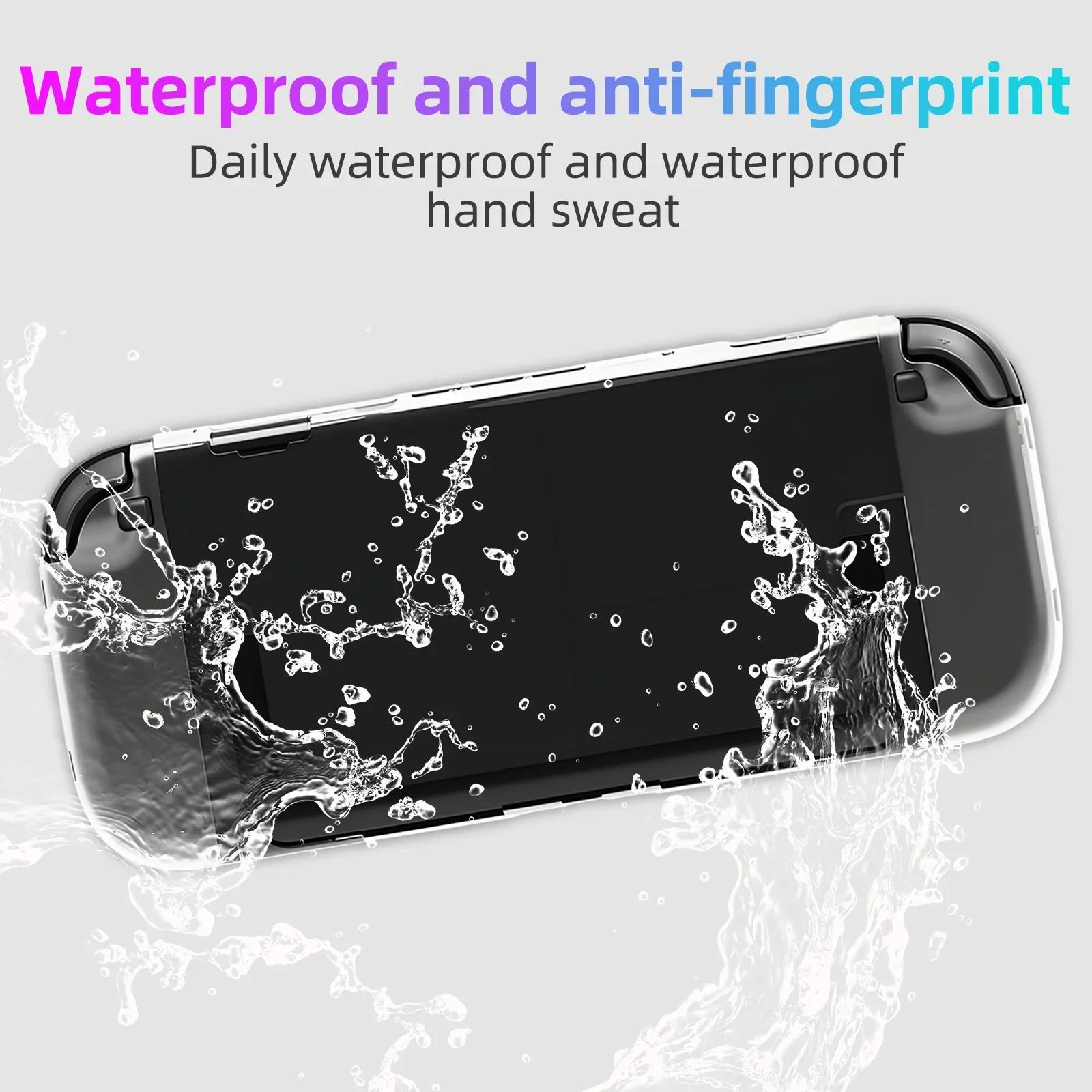 Przezroczyste twarde etui PC do Nintendo Switch 2 Joycon Protective Shell Cover Switch2 Shockproof Protector Case Akcesoria