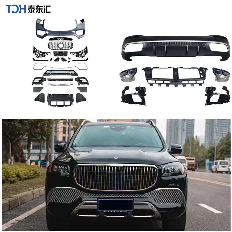 Автозапчасти, решетка бампера автомобиля, расширитель крыла для Benz W167 X167 GLS, комплект кузова