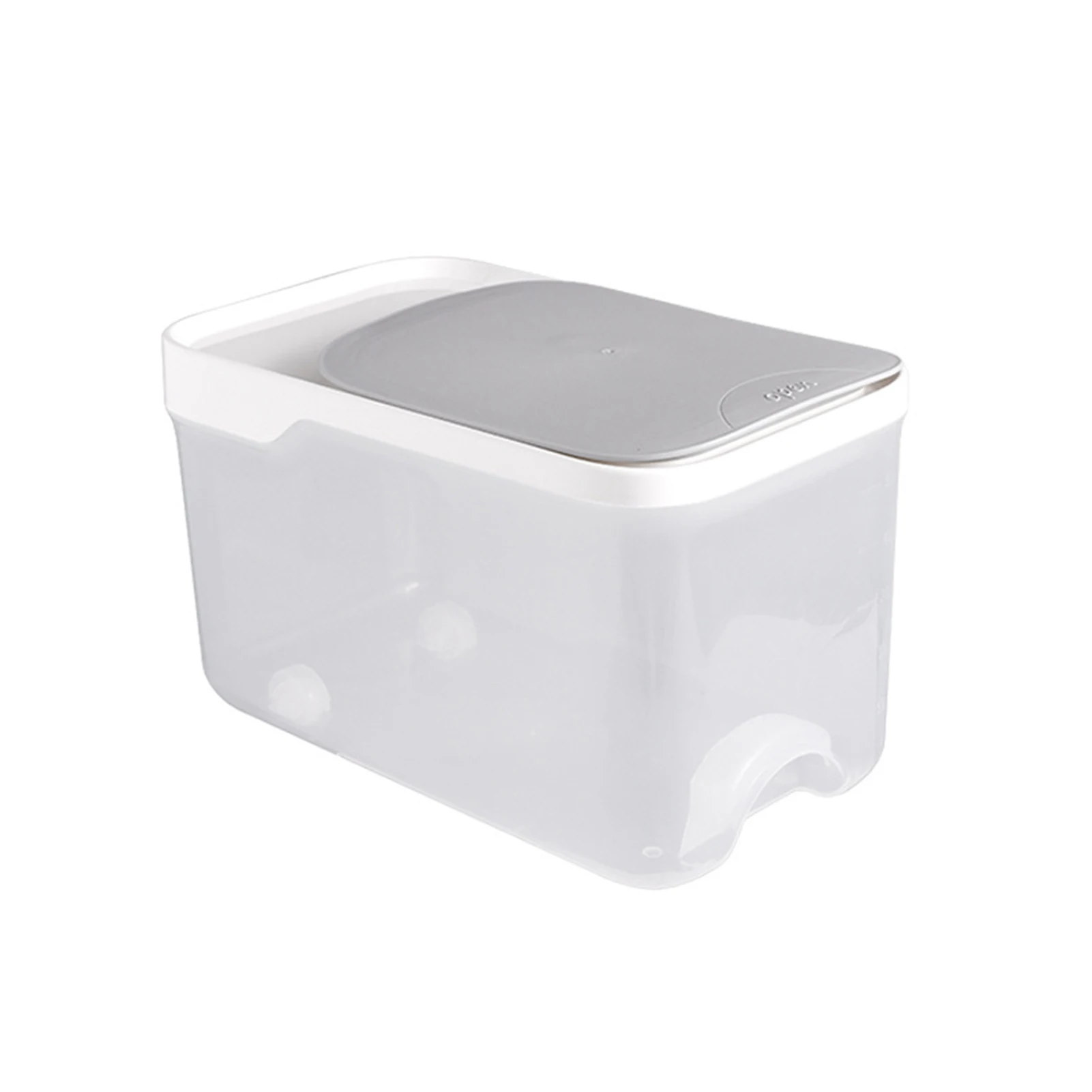 Rice Storage Box Dry Food Containers Dispenser Large Capacity Cereal Containers For Kitchen