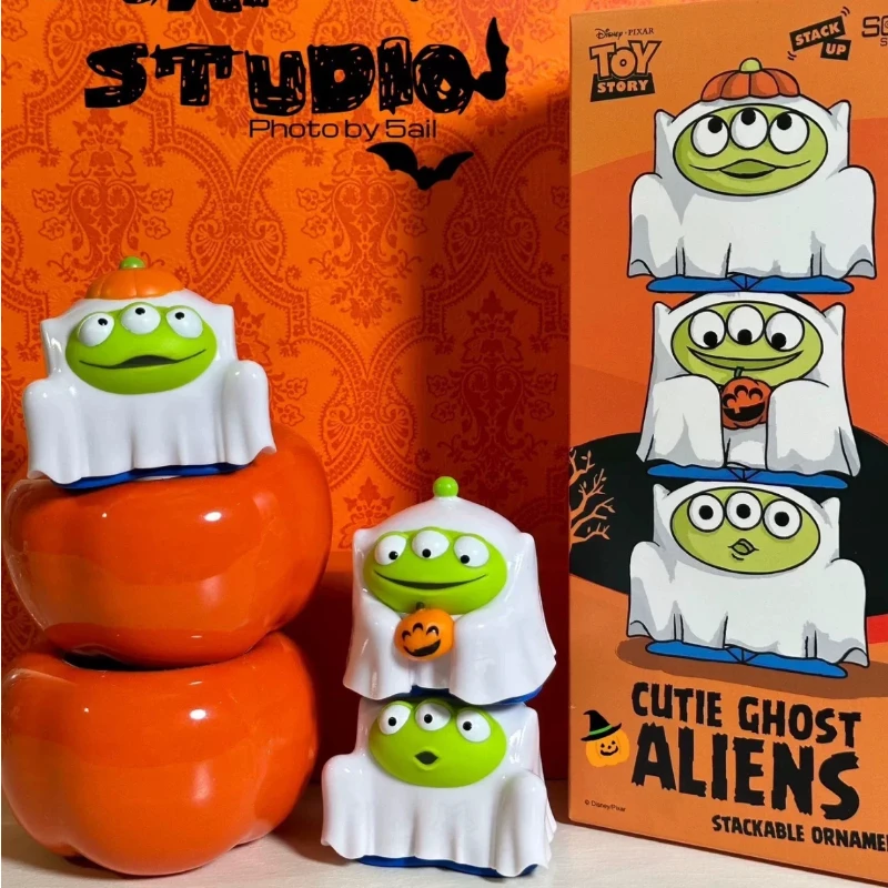 

Многослойная фигурка Alien серии призраков и эльфов, статуя, настольная модель из ПВХ, светящиеся в ночное время, украшения, игрушка, подарок на Хэллоуин