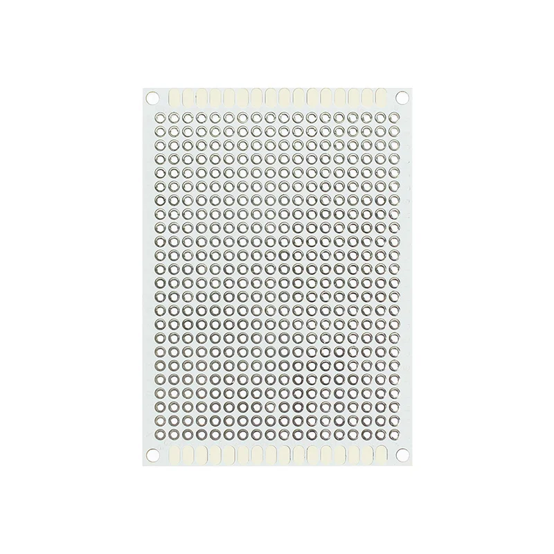 5PCS/LOT prototype pcb kit5*7cm DIY Printed Circuit Boardwhite Double Side Prototype Board 5x7cm