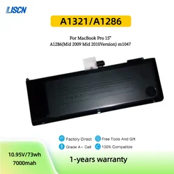 A1321 A1286 Laptop Battery for MacBook Pro 15 Inch Mid 2009 Mid 2010, Replacement for MacBook Pro Battery  MC371LL A1321 A1286