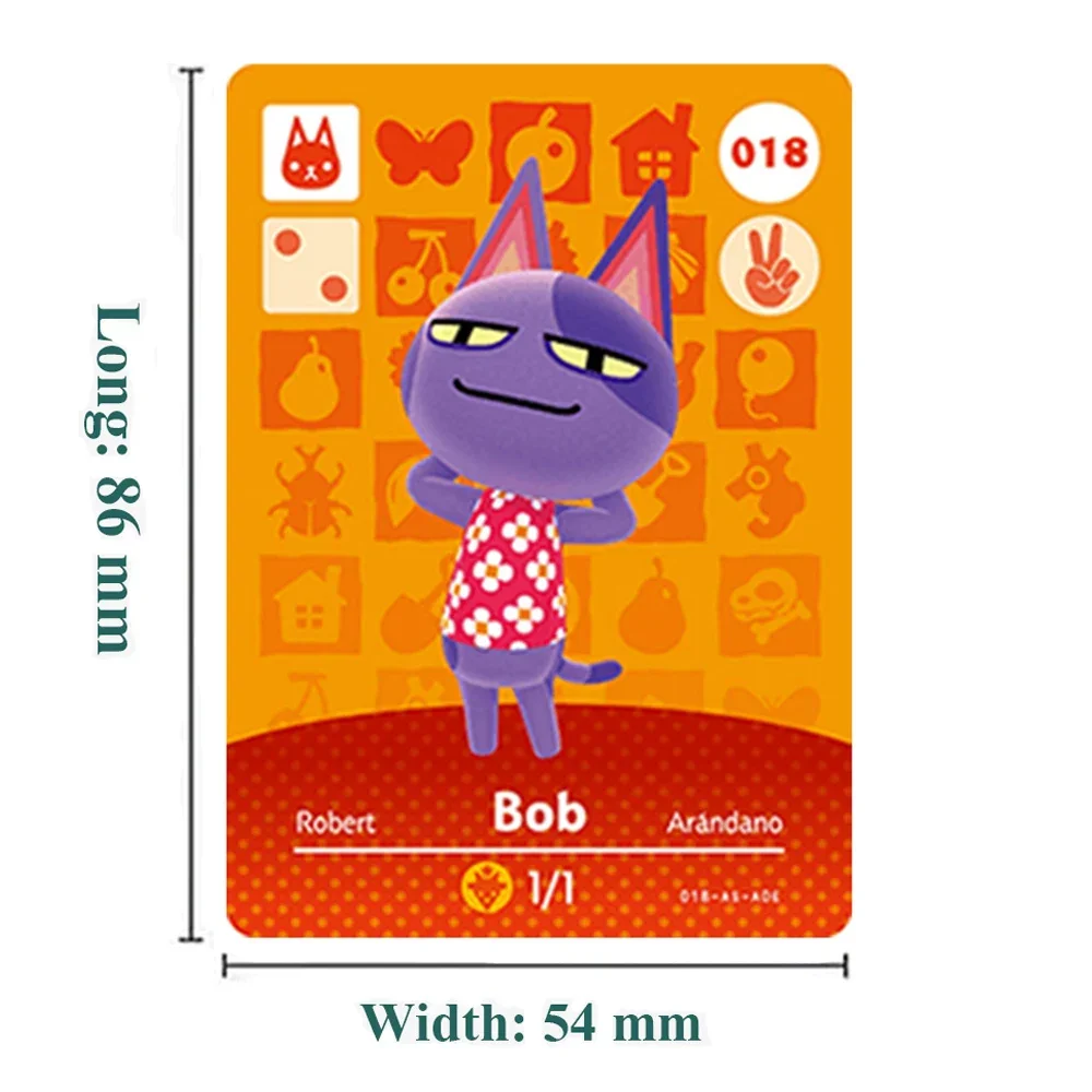 001 to 036 36Pcs Animals Crossing Amxxbo New Cards Game High Quality NFC Cards Animal Cards Tags for NS Switch Wii U Set