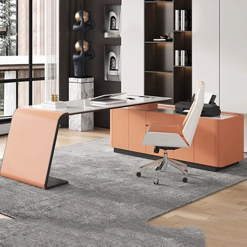 

Designer Reception Table Auxiliary Desk Mini Bedside Office Work Mesa Gamer Professional Bedroom Escrivaninha Trendy Furniture
