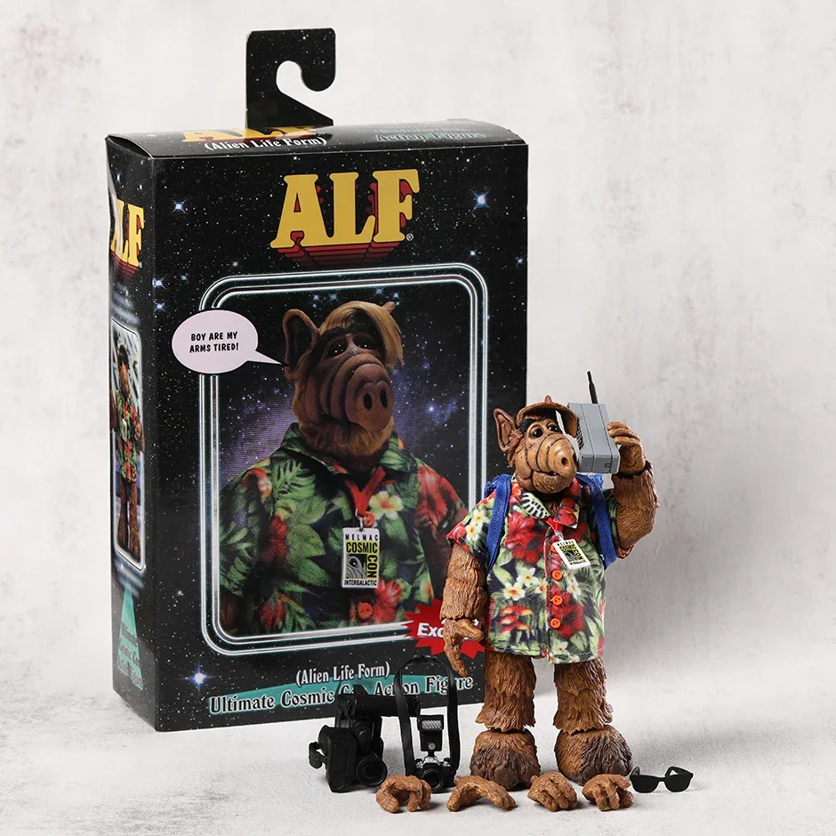 NECA Cosmic Con Alf Model Figurals Brinquedos Action Figure