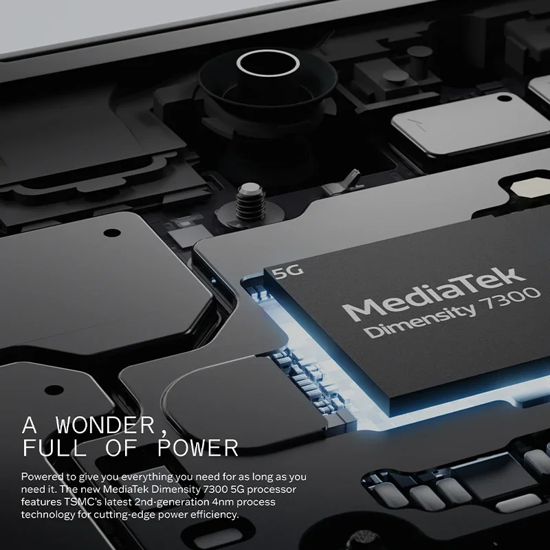 الإصدار العالمي لهاتف CMF 1 الذكي 50 ميجابكسل كاميرا خلفية سوني 6.67 بوصة 120 هرتز شاشة Super AMOLED LTPS MediaTek Dimensity 7300 5G #4