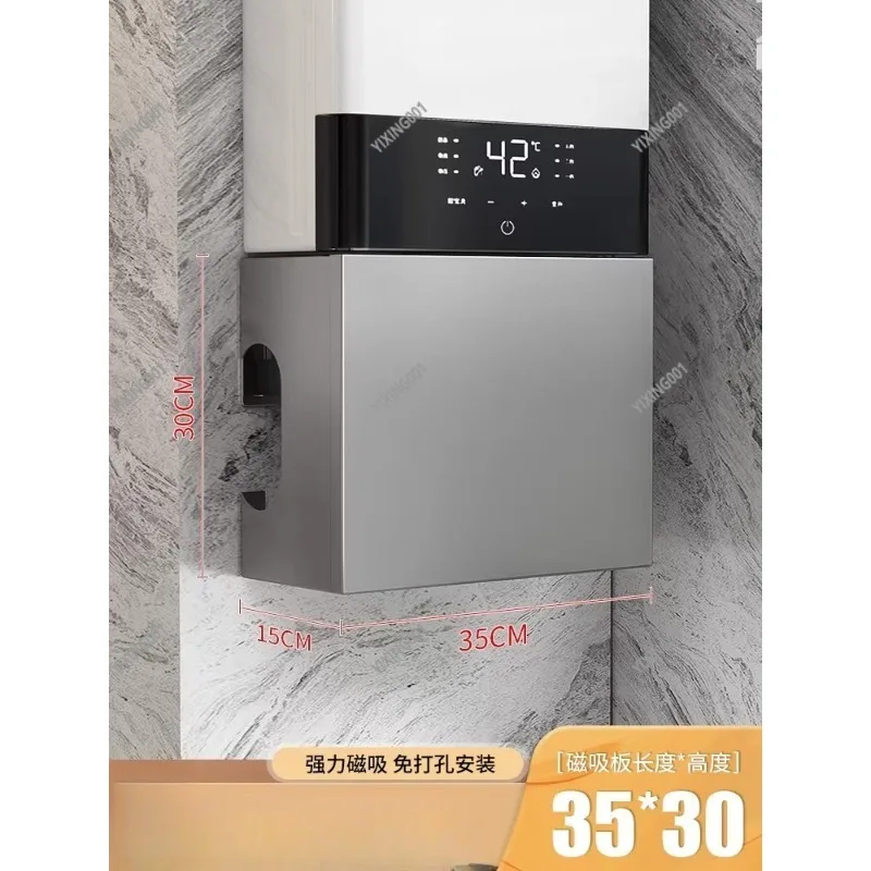 

Kitchen Water Heater Shield Gas Pipe Decorative Cover Plate Natural Gas Stove Pipeline Wall Hole Cover