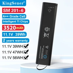 KingSener New SM201-6 Rechargeable Battery For GE DASH 3000 4000 5000 B20 B30 B40 B20I B30I B40I SM 201-6 11.1V 39WH 47WH 56WH