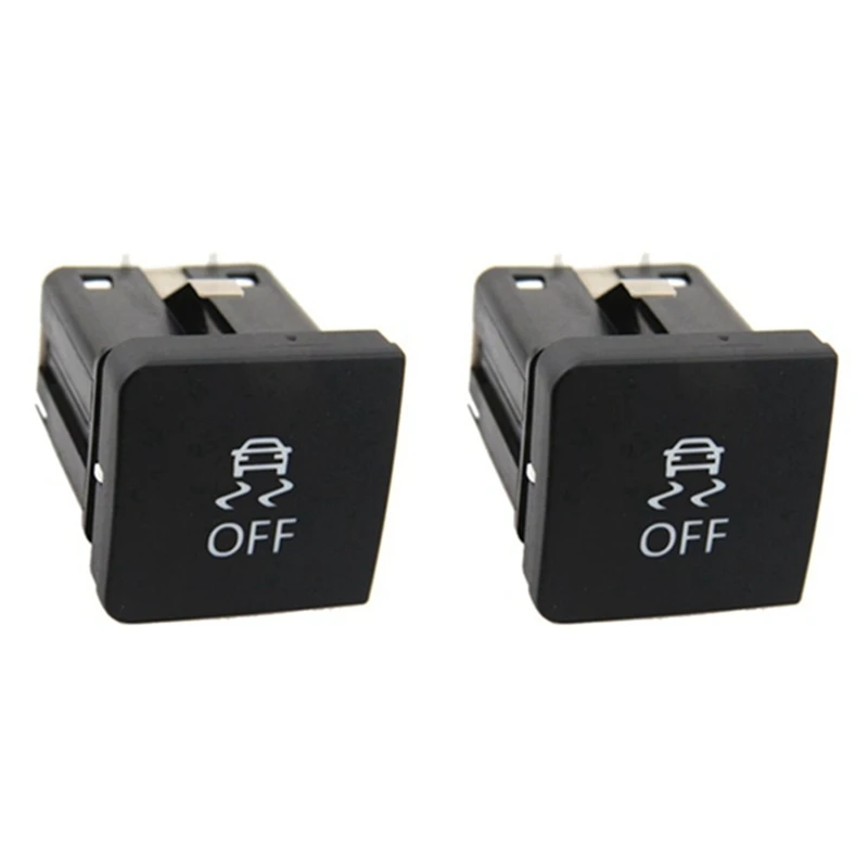 ESP OFF ASR Anti Skid Electronic Stability Program Switch Button For Golf MK6 Jetta 5 MK5 6 Caddy EOS Scirocco(2Pcs)