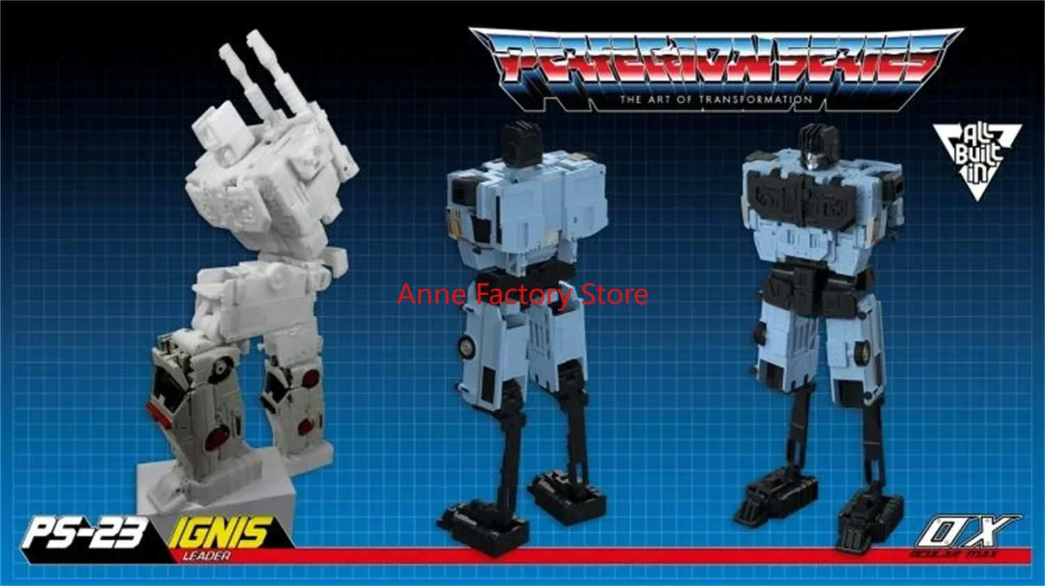 Na Stanie Zabawki Deformowalne MMC Oular Max Ox Ps-23 PS23 Hot Spot Defense Lawyer Action Graphic Toy Collection Gifts