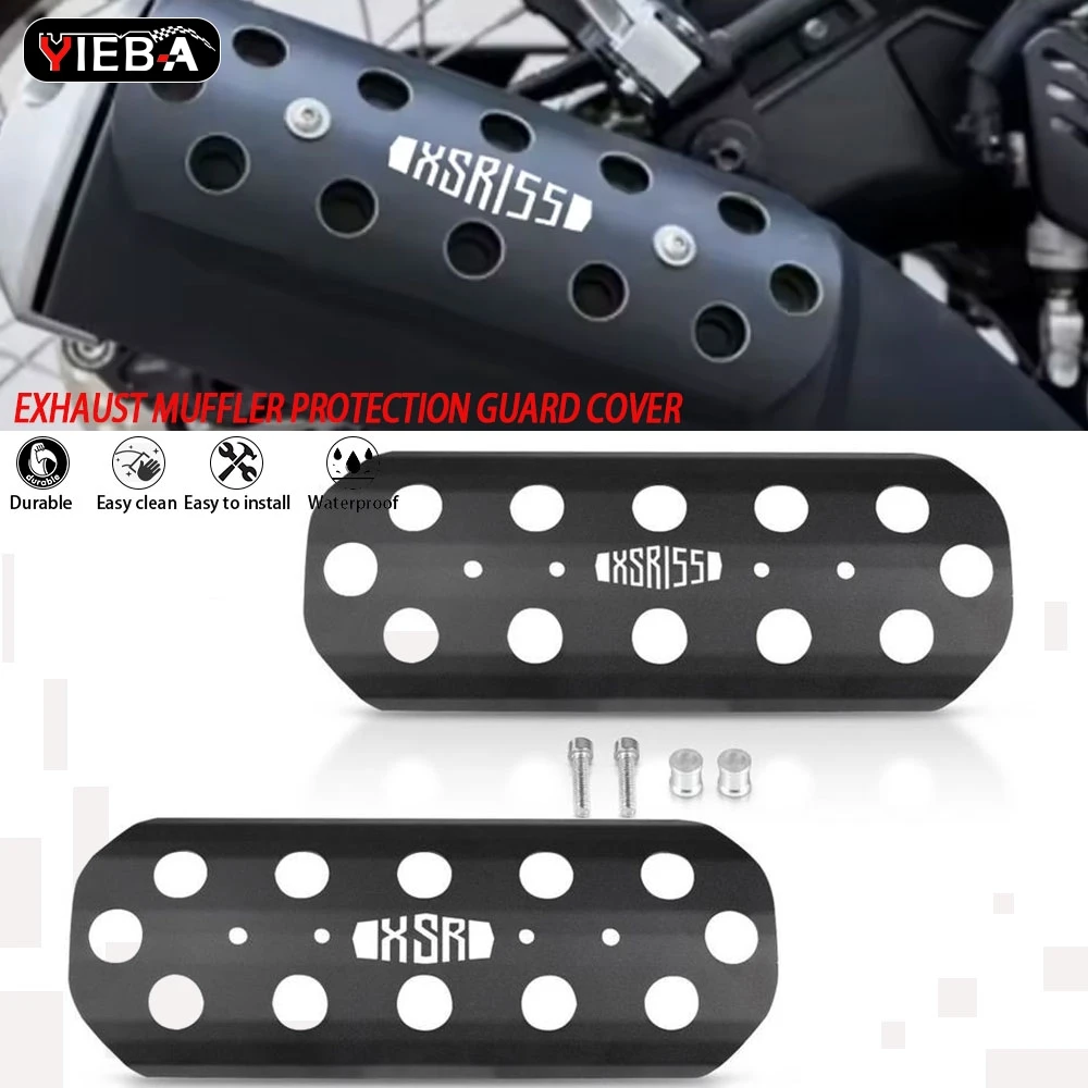 

2025 Motorcycle Parts For YAMAHA XSR155 2019 2020 2021 2022 2023 2024 XSR 155 Exhaust Pipe Shield Cover Muffler Guard Protector