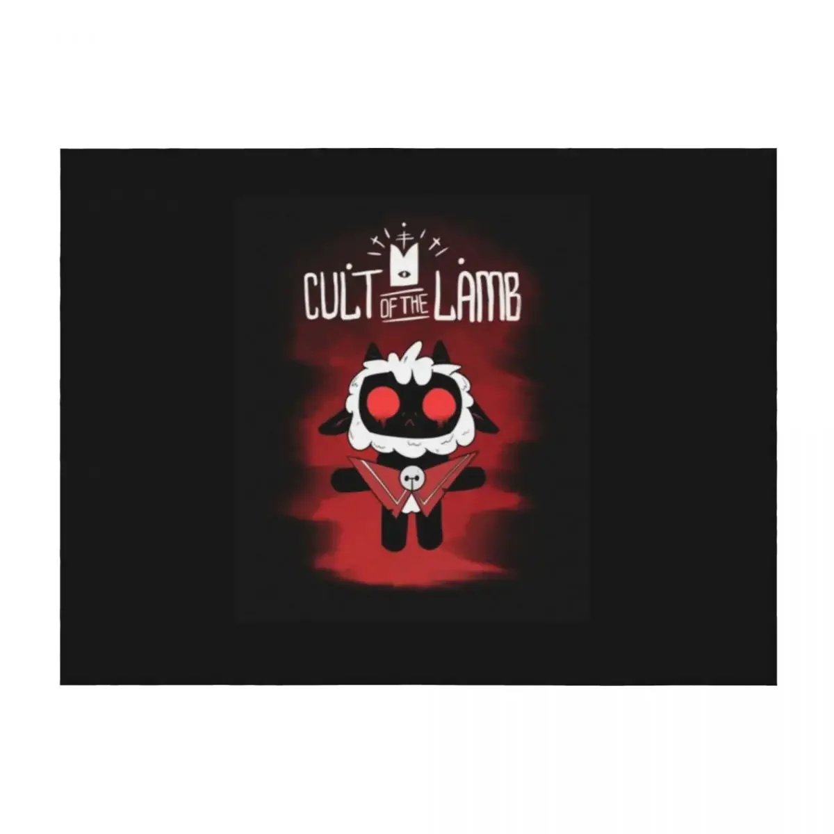 

Cult Of The Lamb Throw Blanket Sofa Large Comforter Soft Blankets