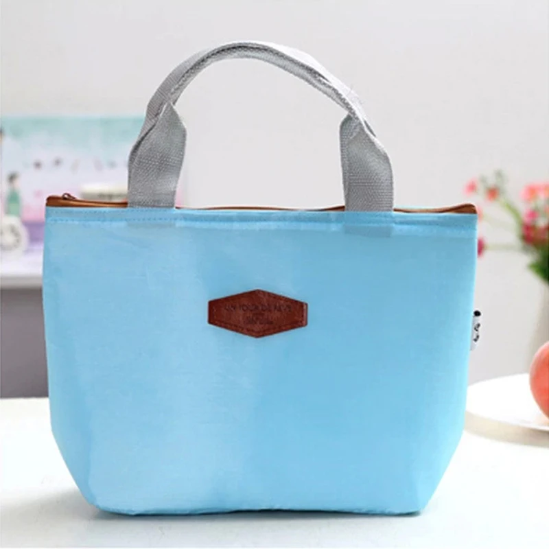 Borsa termica portatile da esterno Bento Pouch interna impermeabile pranzo pasto cibo Carry Storage Bags borsa da Picnic studenti lavoratori