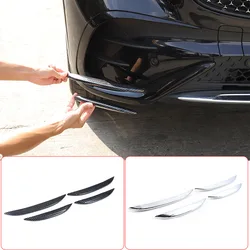 For Mercedes Benz GLC X254 2023 2024 Car-styling ABS Carbon Fiber/Silver/Black Car Air intake grille Strips Trim Car Accessories