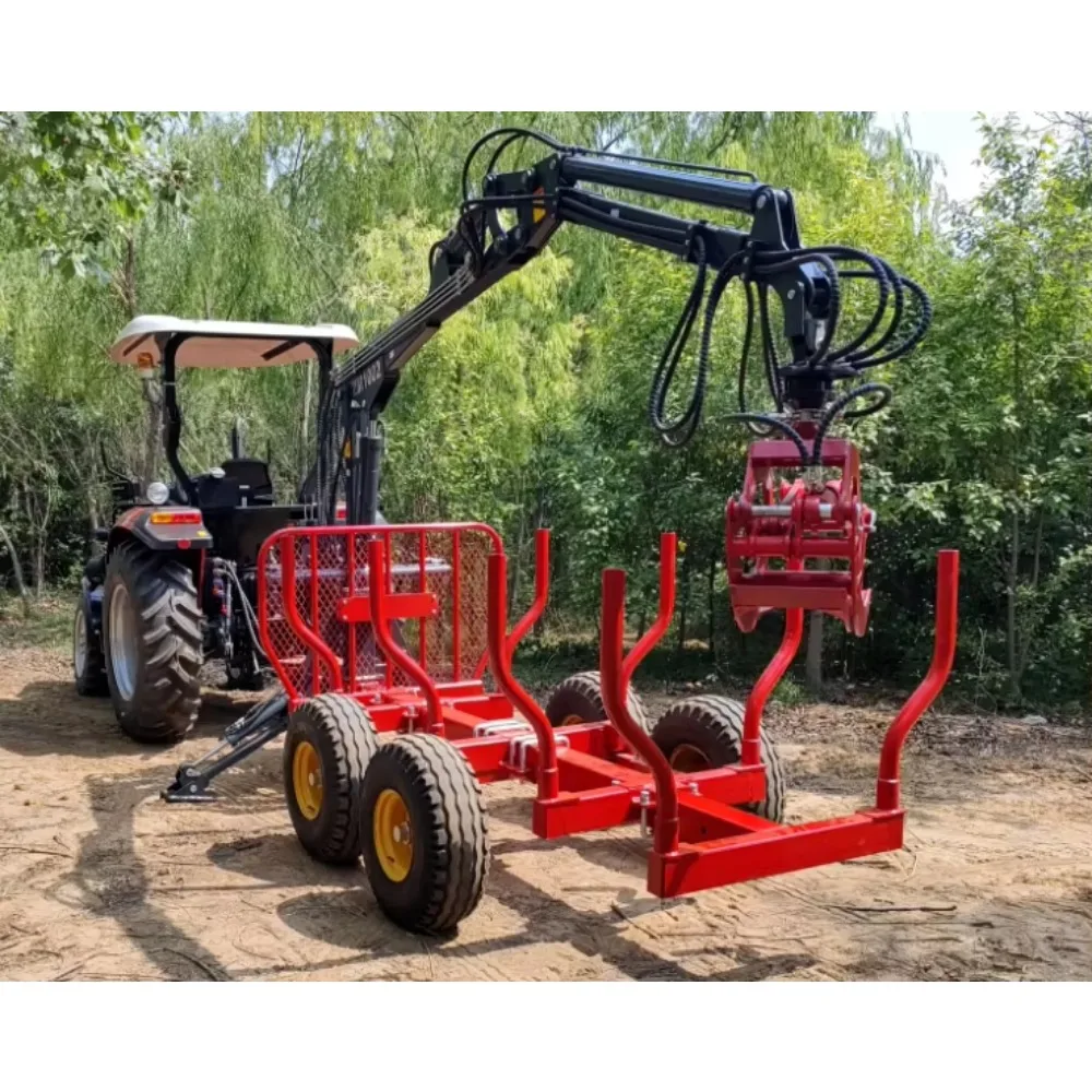Electric Wood Splitting Machine Log Splitter 20 Ton Firewood Processor with Engine