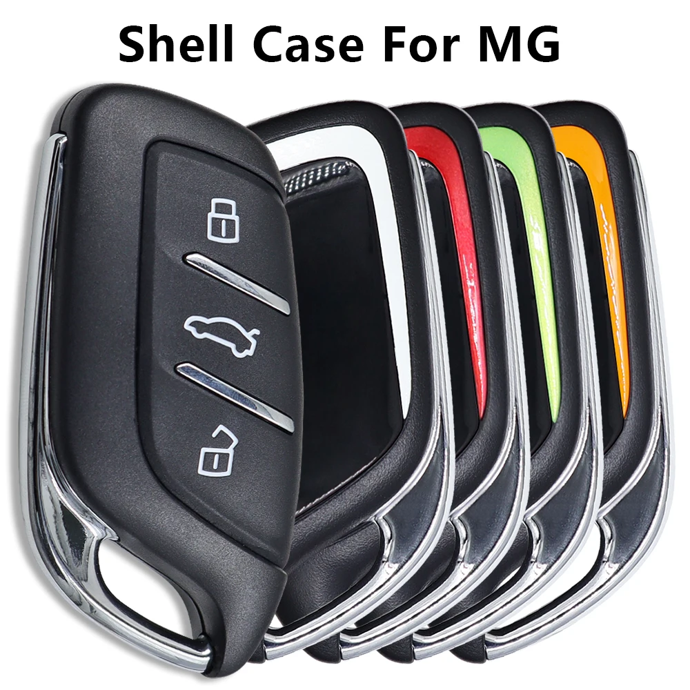 Coque de remplacement pour clé télécommande de voiture, 3 boutons, pour MG New ZS EV MG4 EV MULAN EHS MG5 MGI5 MG6 EZS